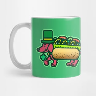 Chicago-Style Shamrock Dog Mug